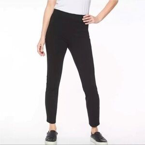 Athleta Siena Skinny Fit Ponte Pants | Black | 2 Petite